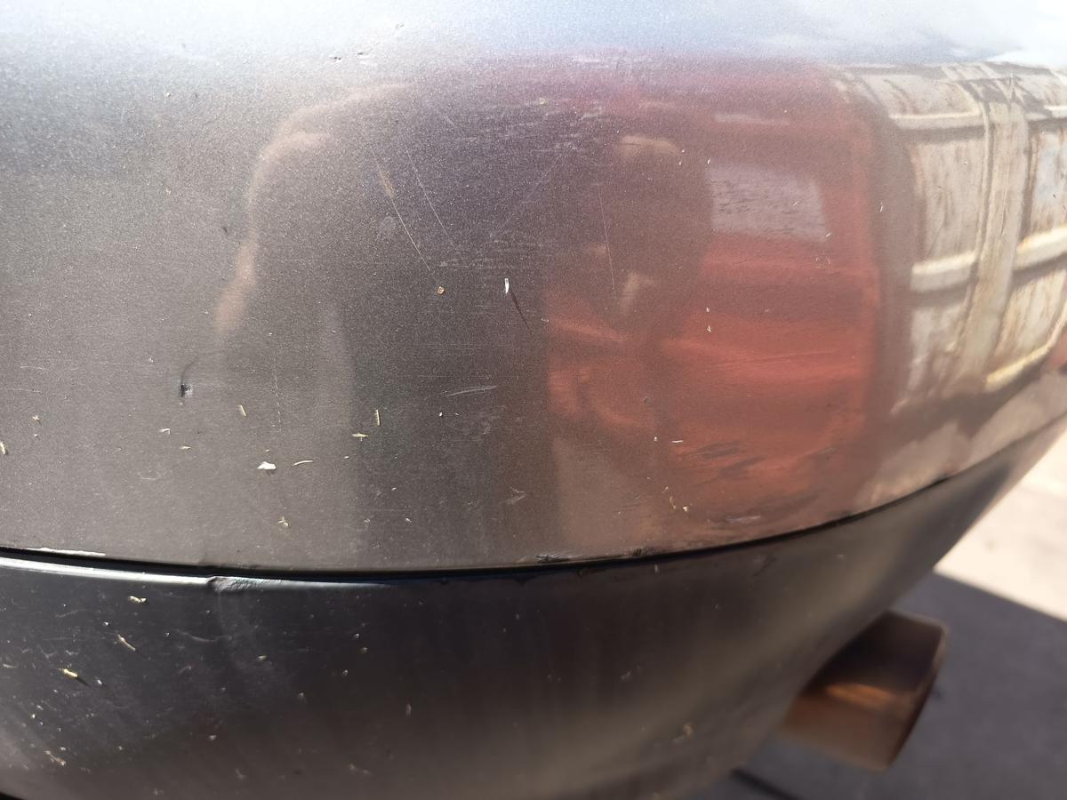 Audi A4 B6 Avant original Sto&szlig;stange F&auml;nger hinten Heck Y7Q Atlasgrau Bj 2003