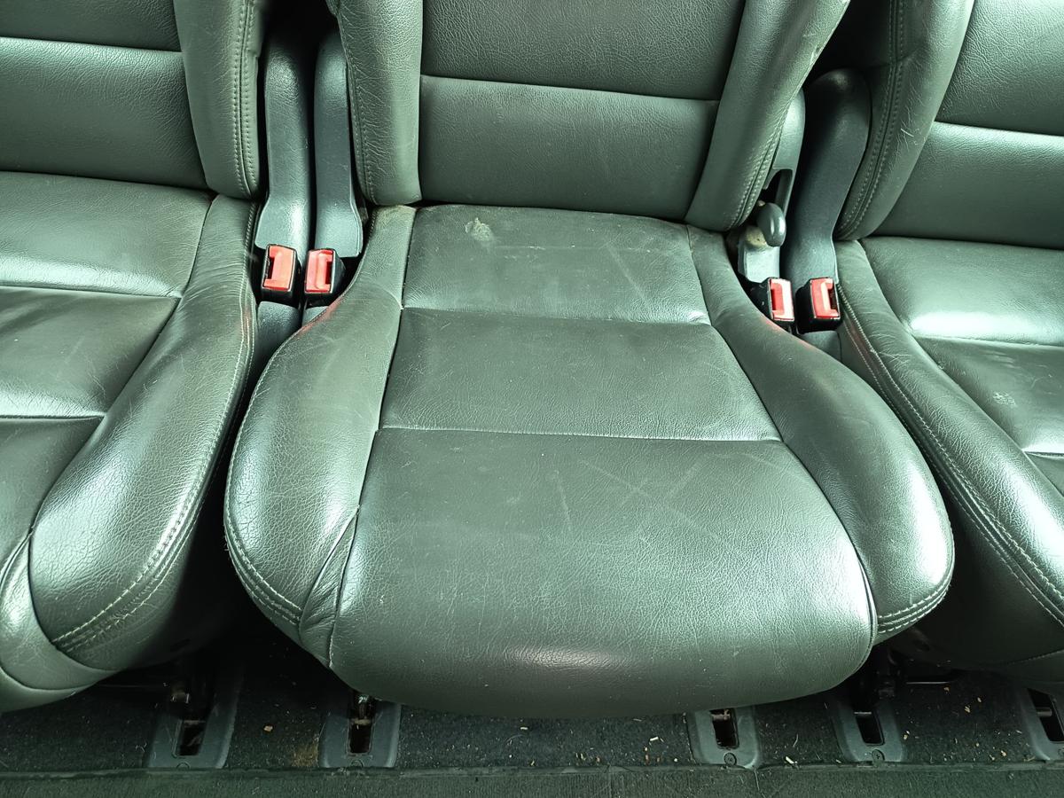 VW Sharan original Sitz hinten mitte Leder grau Baujahr 2009