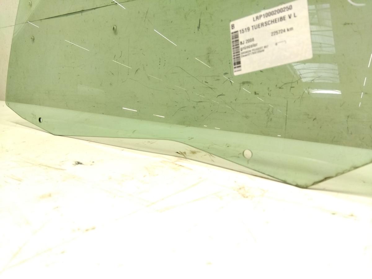 Peugeot 807 T&uuml;rscheibe vorn links gr&uuml;ncolor Bj.2008