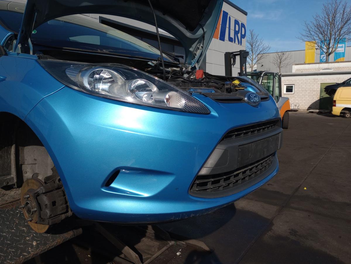 Ford Fiesta Mk 7 original Stoßstange Fänger vorn/Front Visionblau Bj 2008