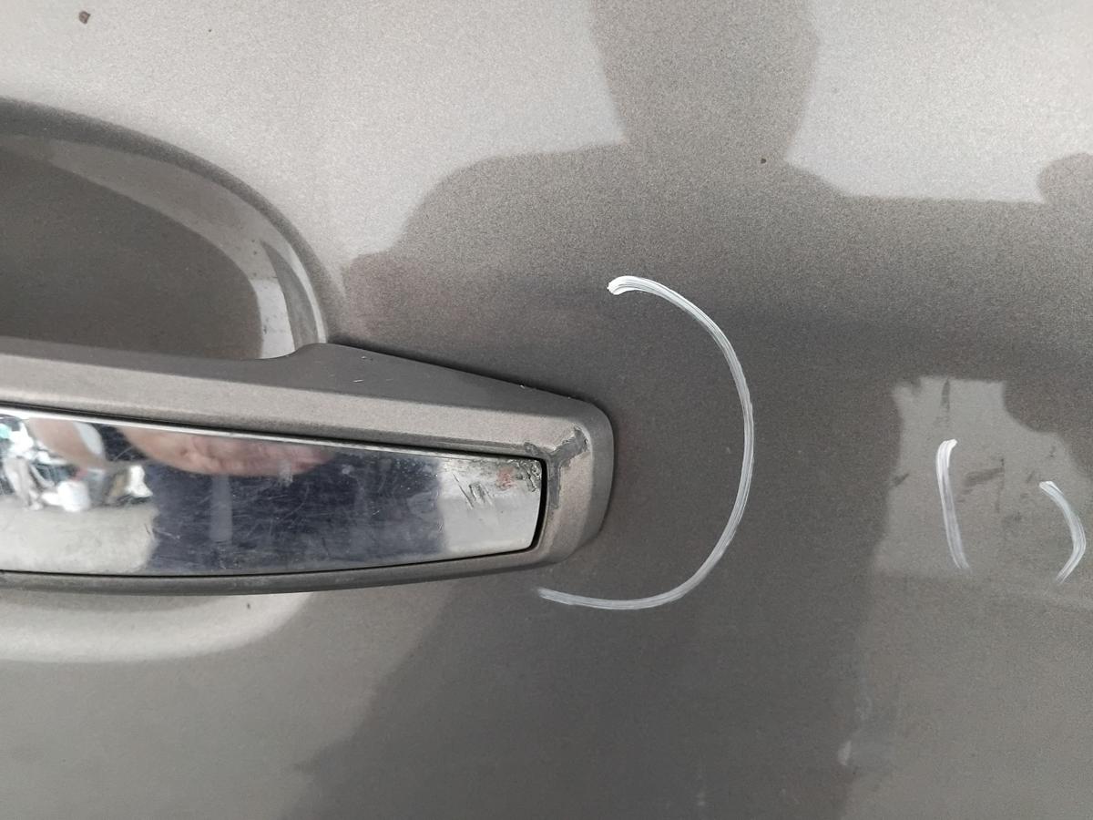 Opel Meriva B Tür vorn rechts Beifahrertür GJM Muskatgrau BJ2012 Rohbau