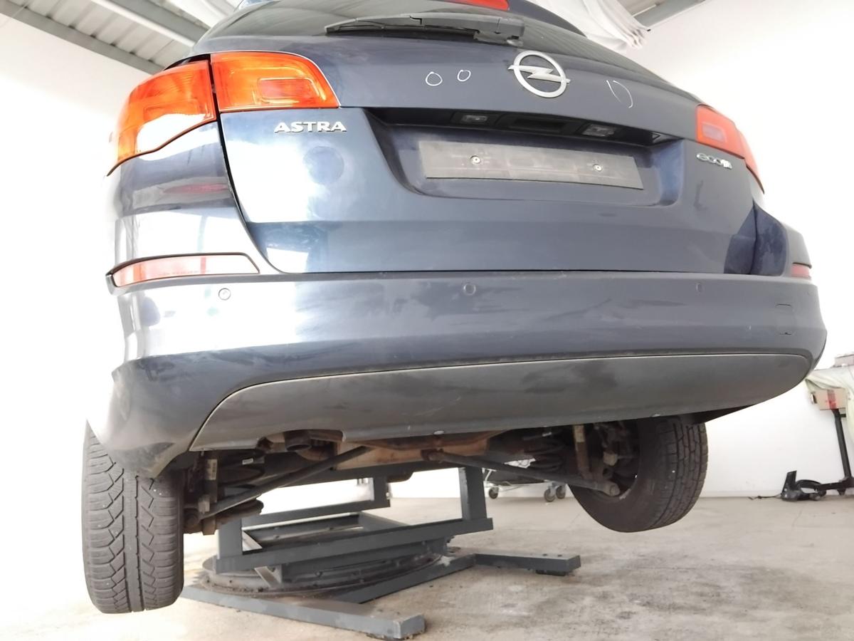 Opel Astra J Sports Tourer orig.Stoßfänger hinten PDC BJ2011 Z22A ozeanblaumetallic