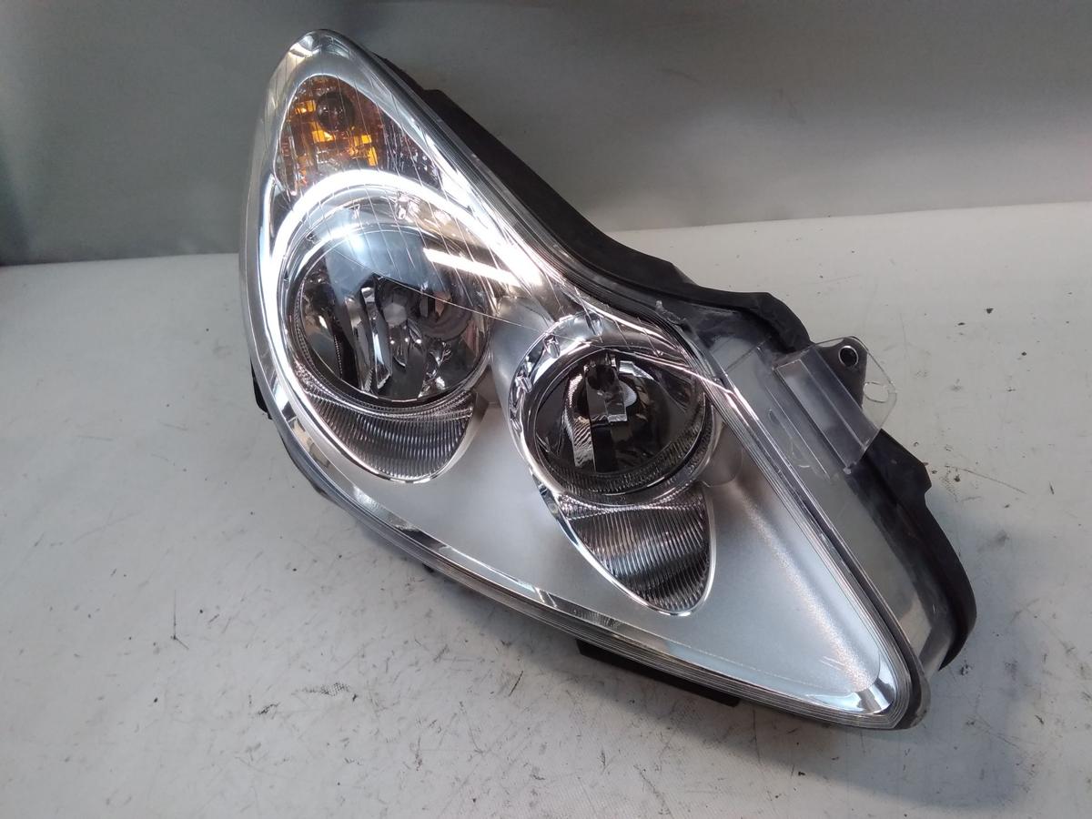 Opel Corsa D original Scheinwerfer rechts chrom Valeo Halogen mit LWR BJ2006
