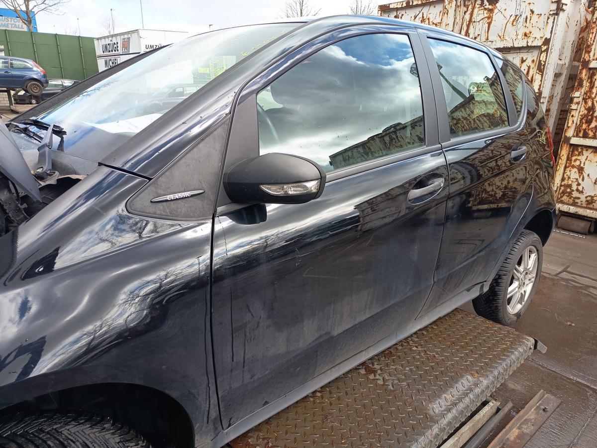 Mercedes W169 original T&uuml;r vorn links Fahrer 696 Nachtschwarz Bj 2005