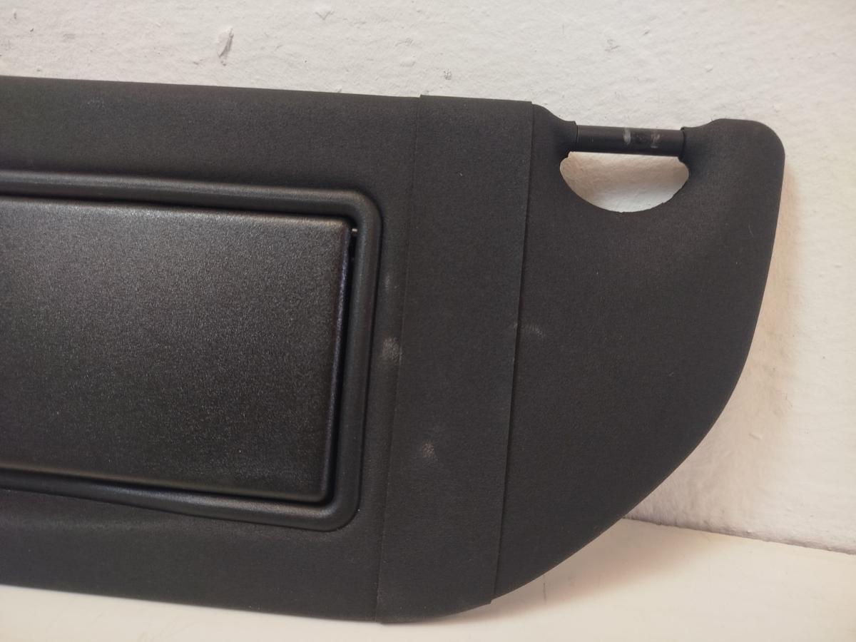 Citroen DS3 Sport Chic Sonnenblende vorn links Fahrerseite schwarz mit Spiegel