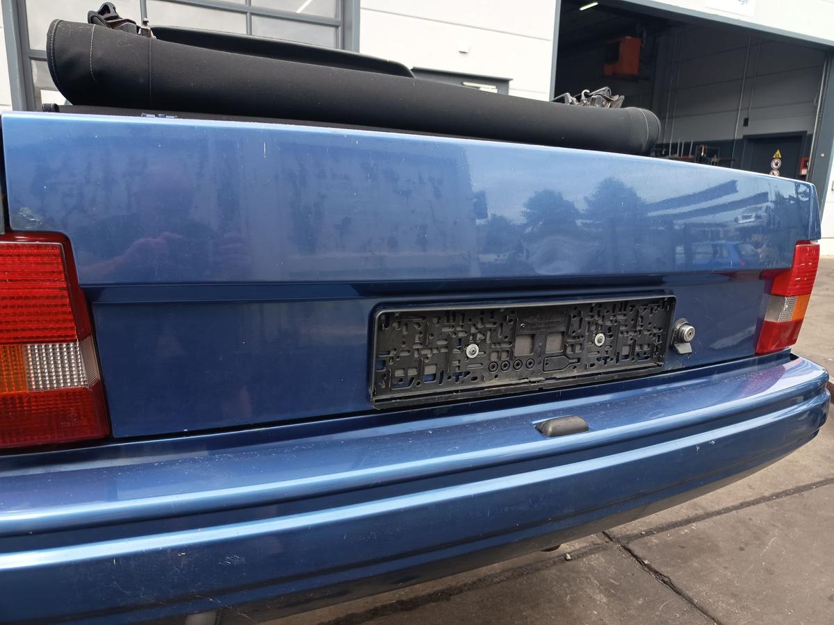 Ford Escort Cabrio IV MK4 ALF orig Heckklappe Kofferraumdeckel KA9 Blau Bj 1989