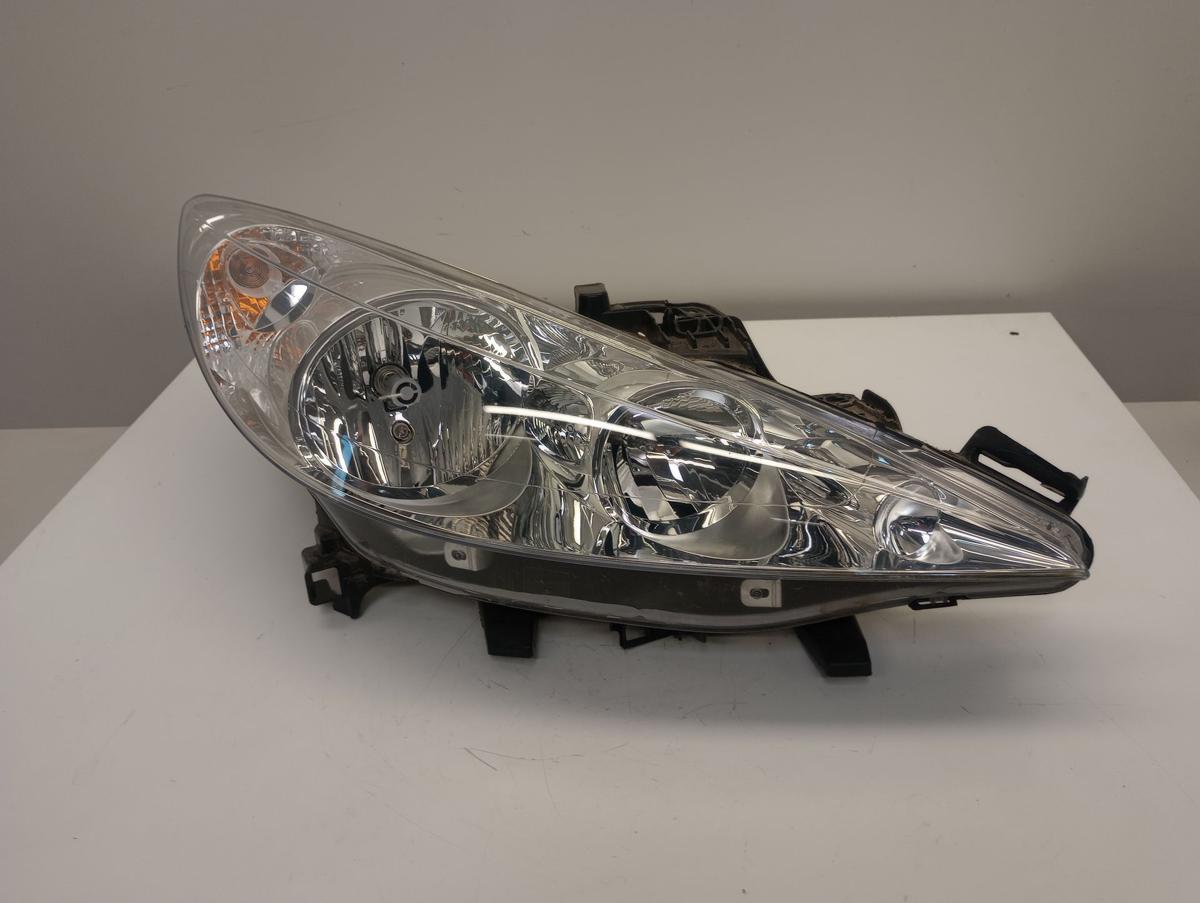 Peugeot 207 orig Scheinwerfer rechts Halogen Beifahrerseite Bj 2008