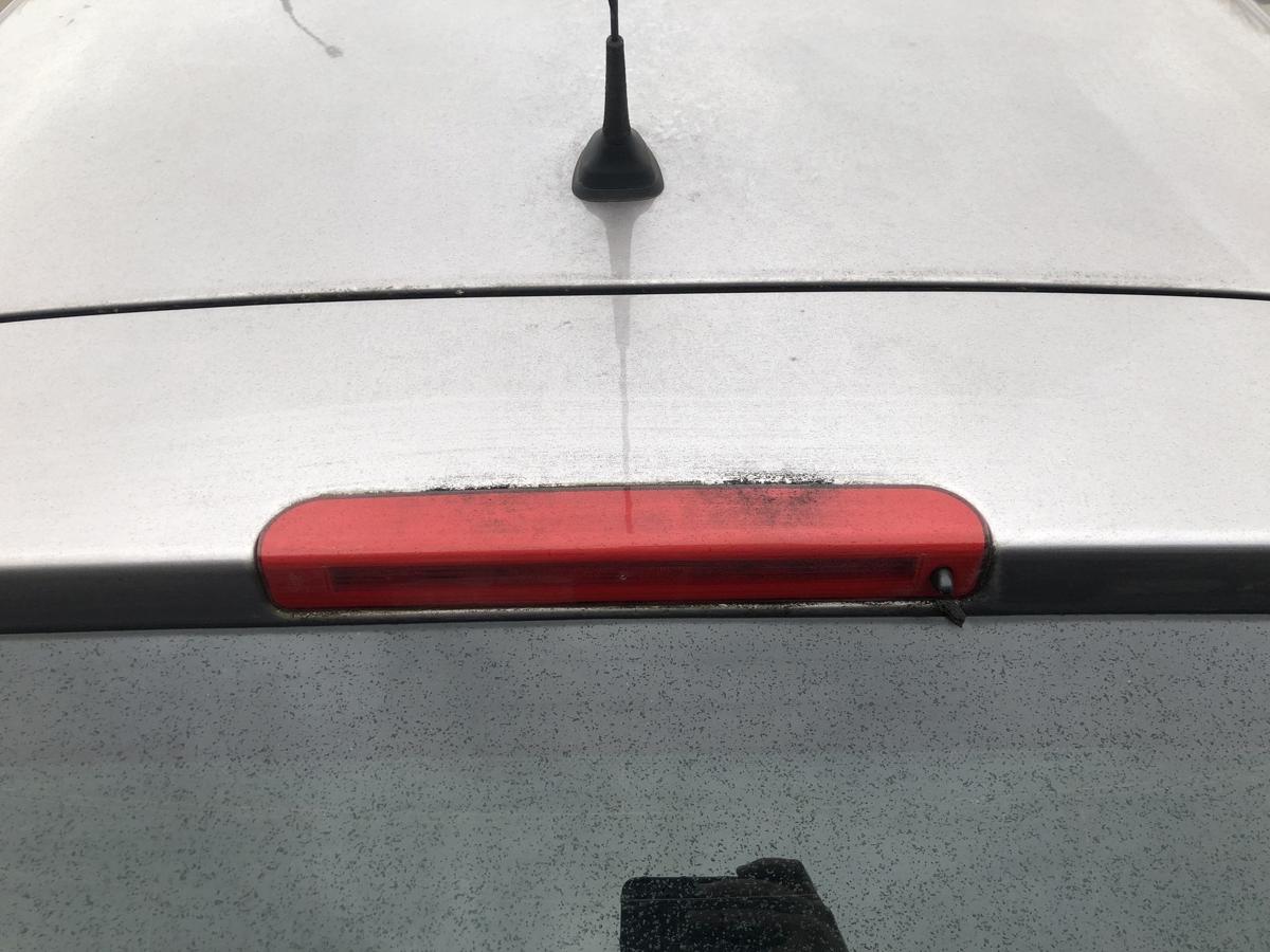 Renault Megane III 3 Heckklappe mit Heckscheibe 5 t&uuml;rer TEKNG grau Kofferklappe