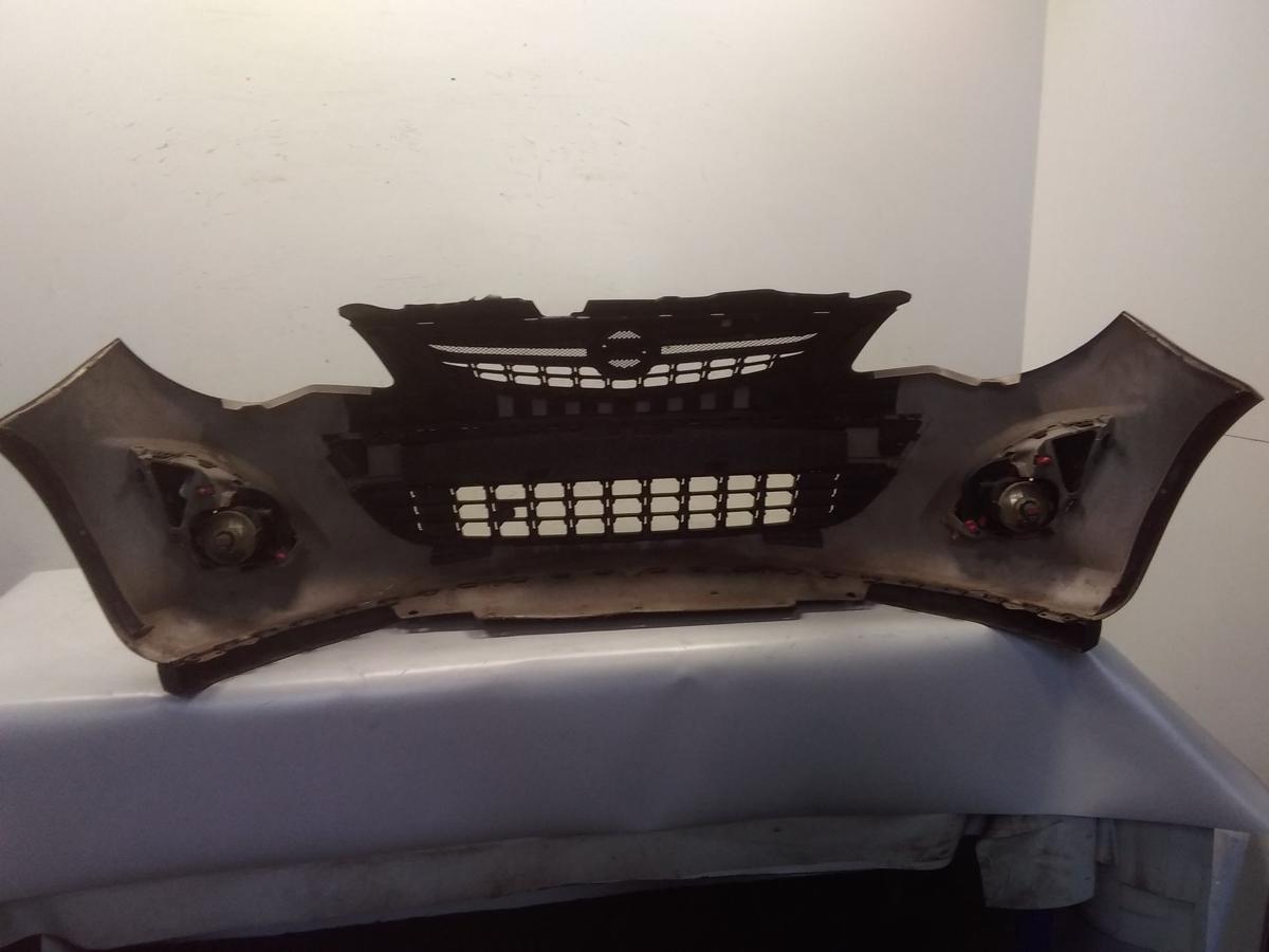 Opel Corsa D original Stoßfänger Stoßstange vorn Facelift BJ2012 GJM Muskatgrau