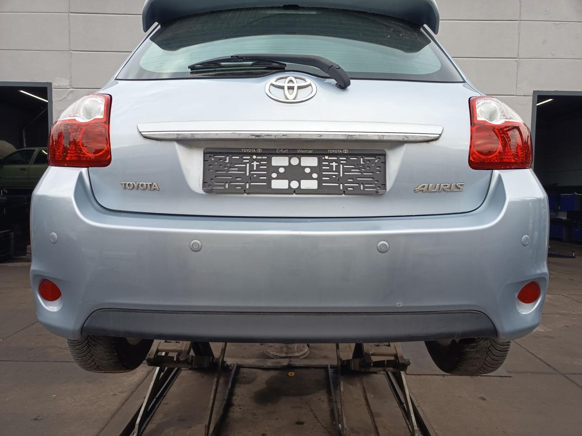 Toyota Auris E15 original Sto&szlig;stange F&auml;nger hinten Heck 8S1 Light Blue Bj 2011