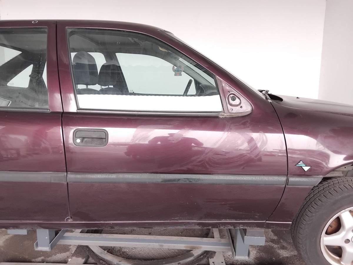 Opel Vectra A Tür vorn rechts Beifahrertür rotbraunmetallic 69L riojarot BJ1994