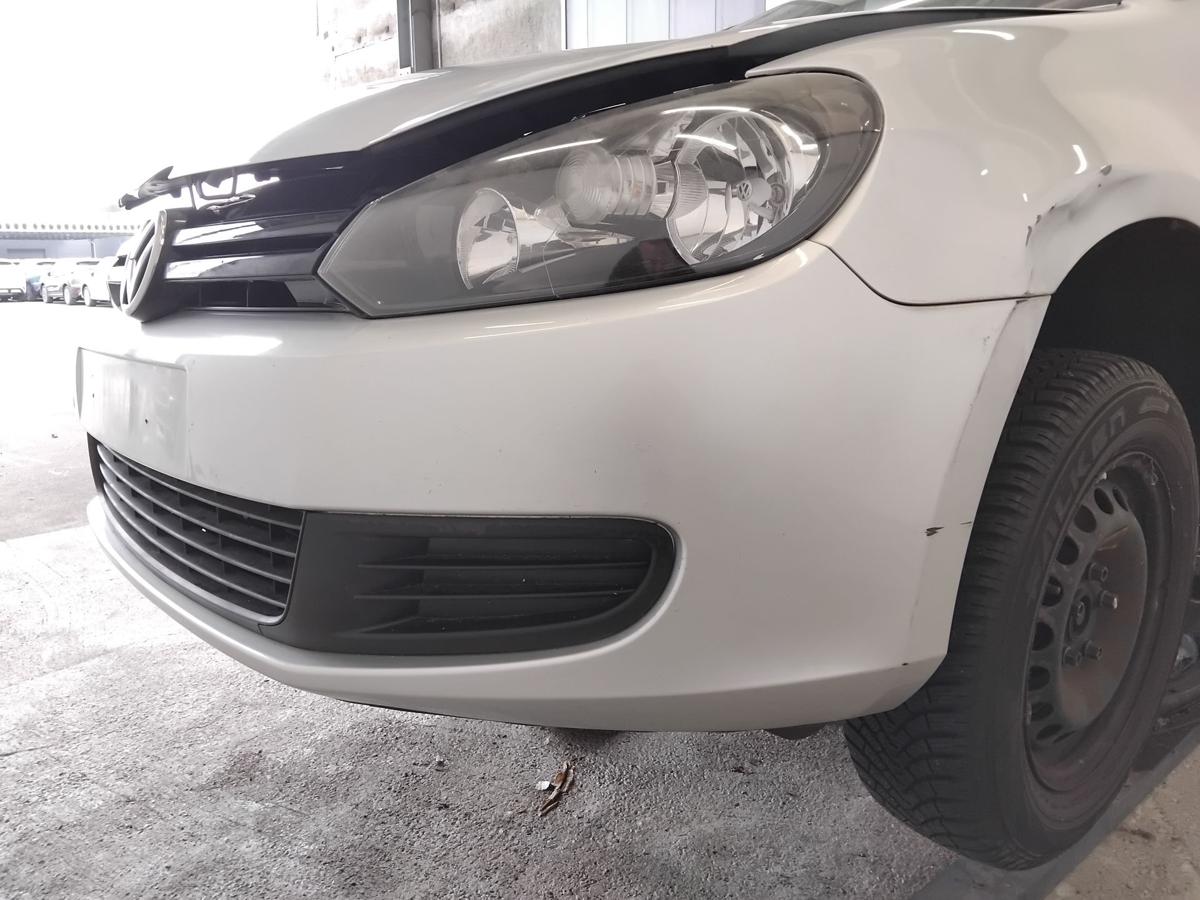 VW Golf 6 original Stoßfänger Stoßstange vorn BJ2009 Mängel LA7W reflexsilber