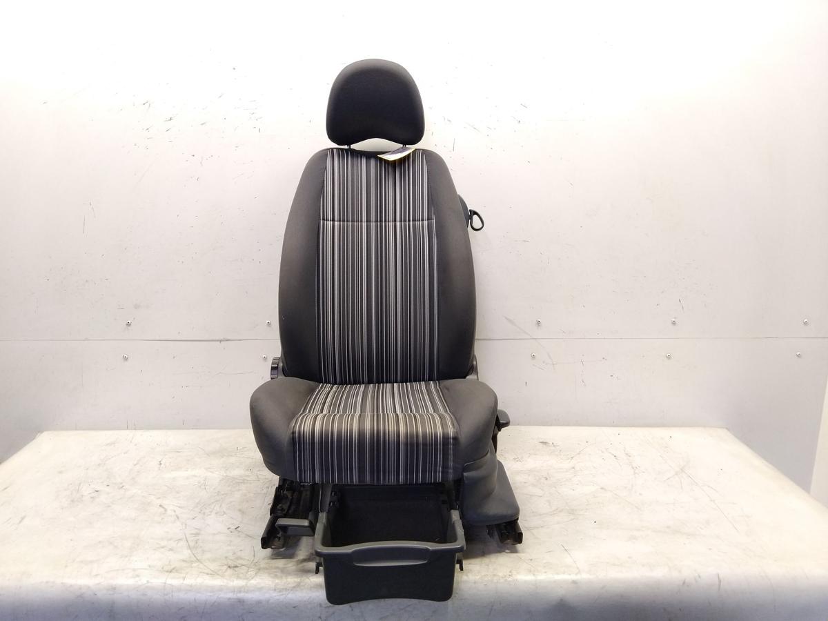 VW Fox 5Z original Sitz vorn links Fahrersitz Stoff grau BJ2007