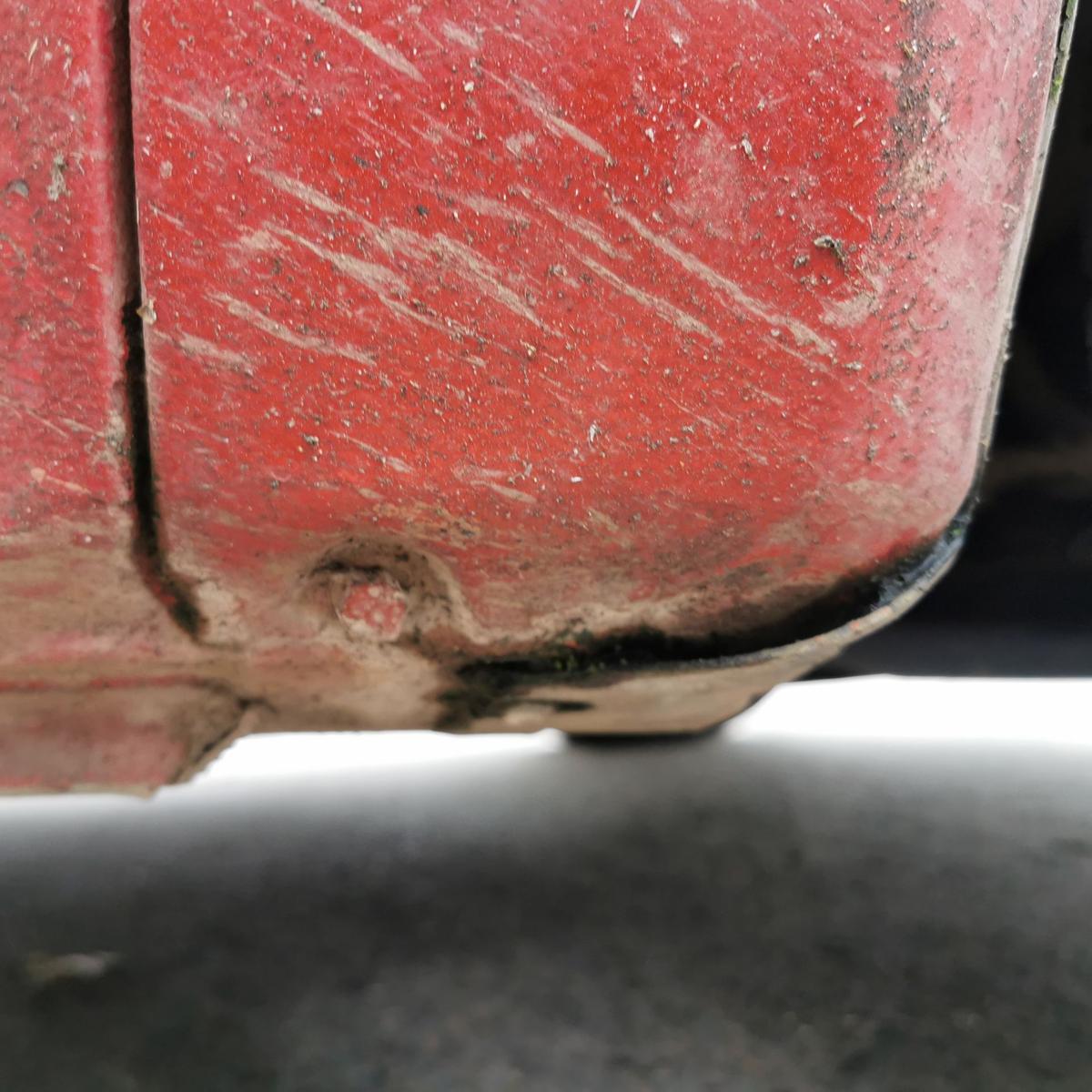 Nissan Micra 3 K12 Kotflügel Fender Seitenwand vorn rechts Z10 Solid Red