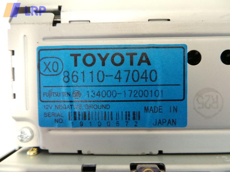 Toyota Prius I HW1 Bj.2001 Display 8611047040 Multifunktionsanzeige Navi