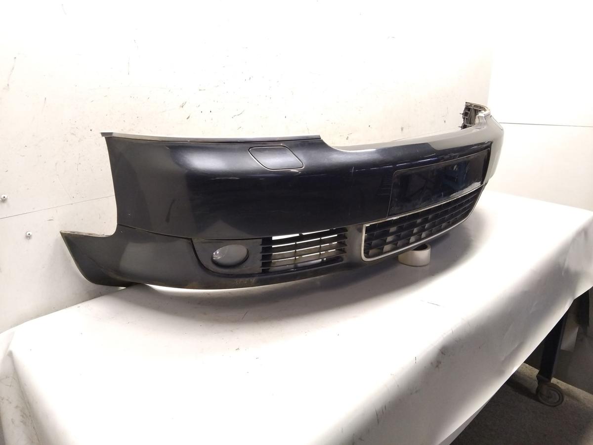 Audi A6 C5 4B orig Sto&szlig;f&auml;nger Sto&szlig;stange vorn LZ9W Ebonyschwarz NSW SWRA BJ2004