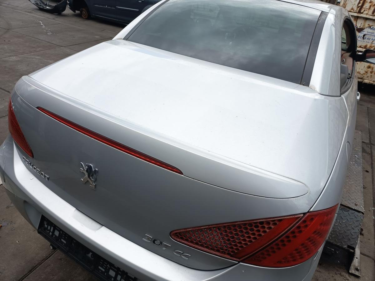 Peugeot 307CC Cabrio orig Heckklappe Kofferraumdeckel EZR Silbergrau Bj 2003