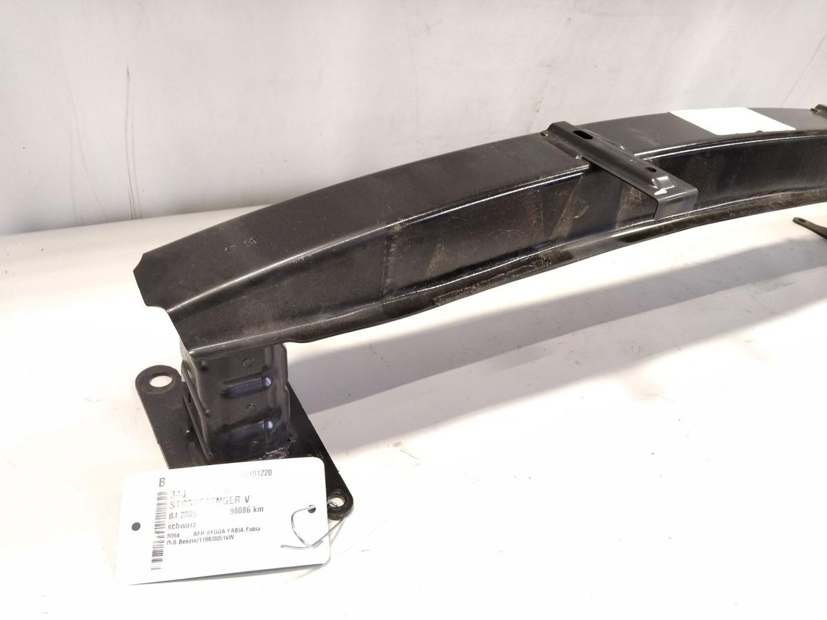 Skoda Fabia 2 5J original Träger Verstärkung Stoßfänger vorn 5J0807109B BJ2009