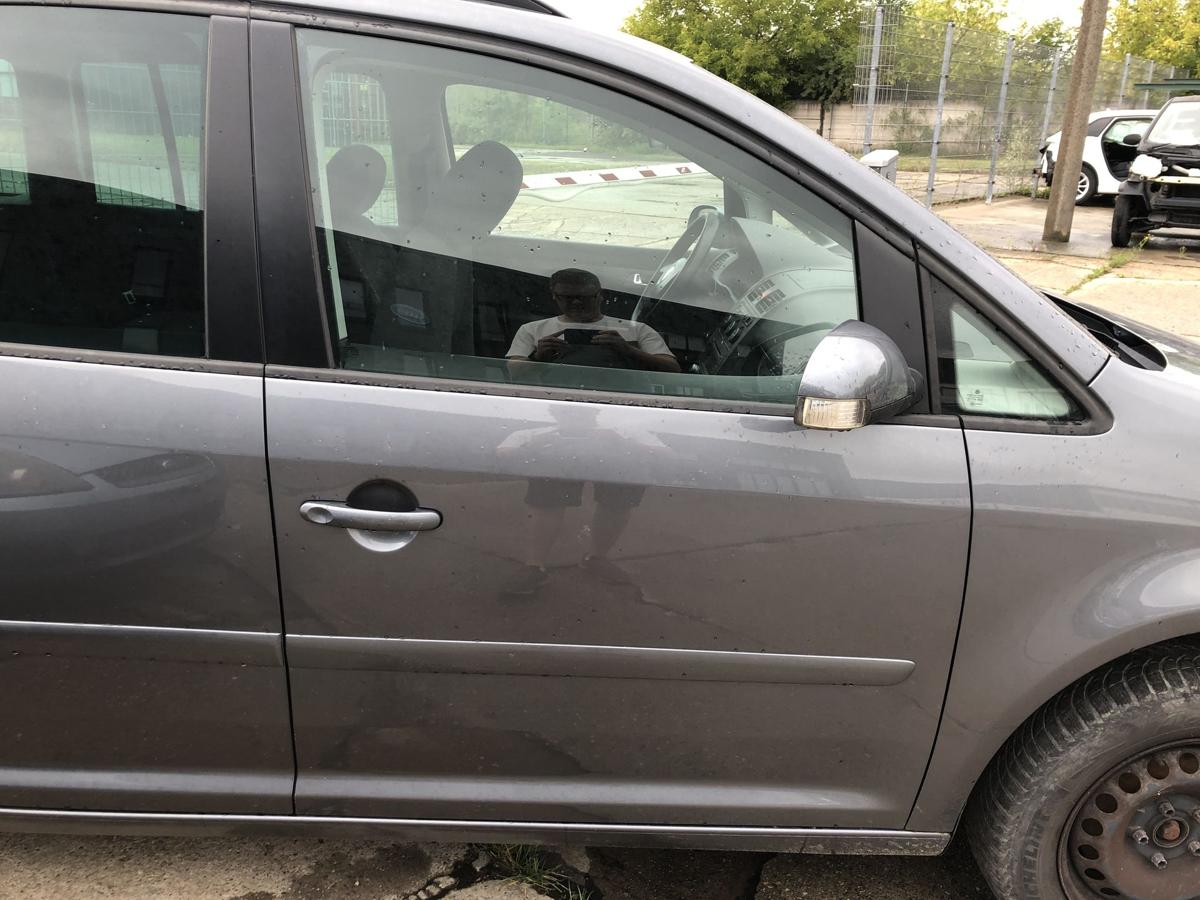 VW Touran 1T Tür vorn rechts Beifahrertür im Rohbau LD7X Platinum Grey Metallic