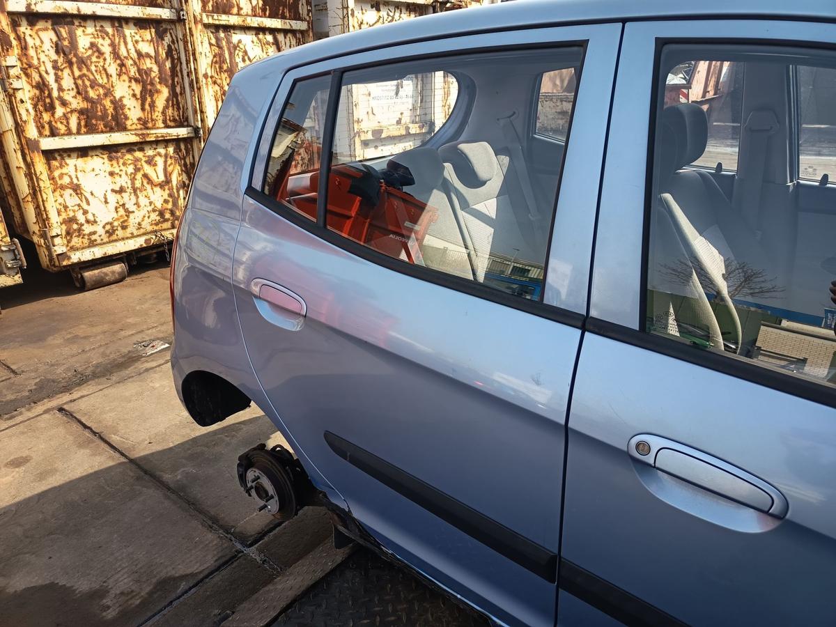 Kia Picanto BA original T&uuml;r hinten rechts L6 Diamantblau vor Facelift Bj 2007