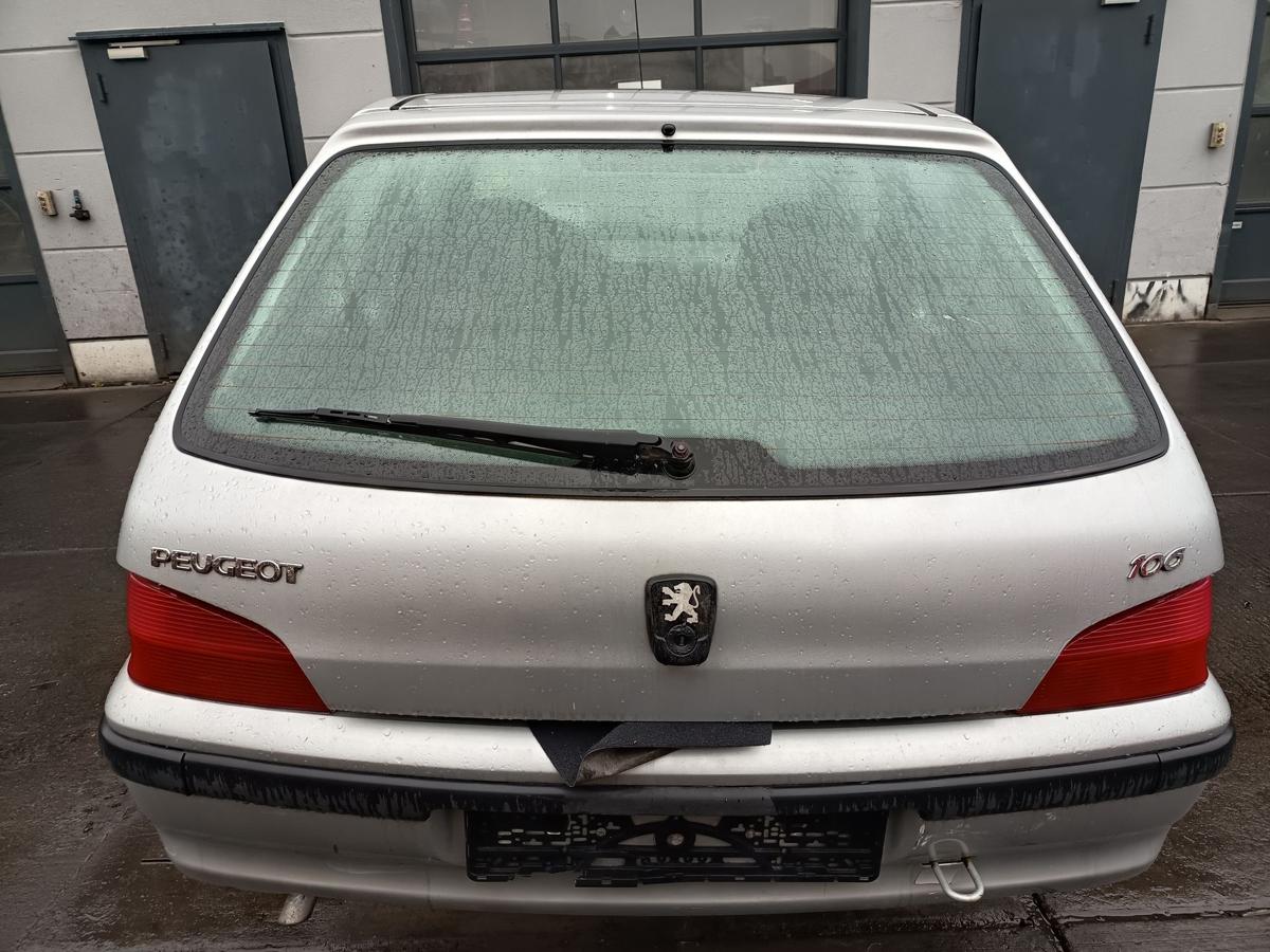 Peugeot 106 original Heckklappe mit Scheibe EZR Aluminiumgrau Bj 2002