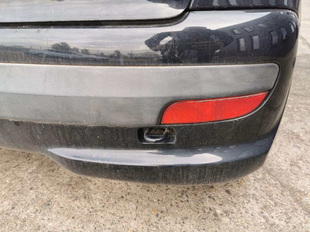 Peugeot 206+ 2M Stossstange Stossfänger Bumper hinten KTV scchwarz Perla Nera