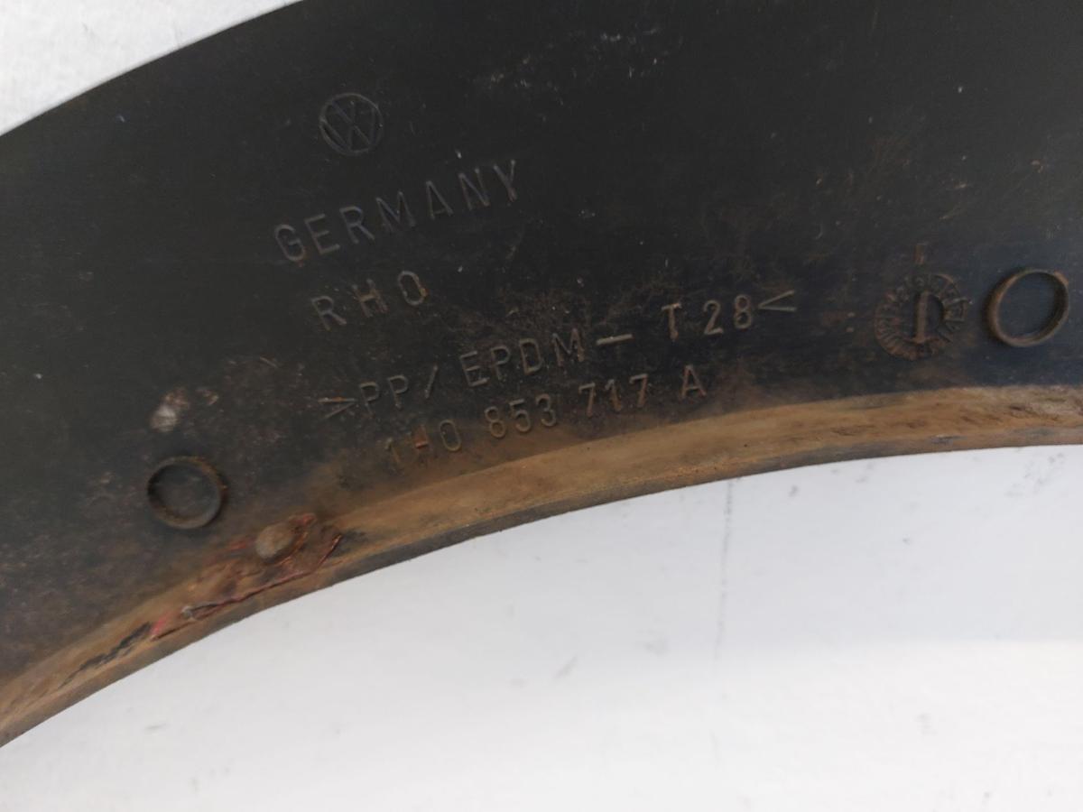 VW Golf 3 1HX0 Verbreiterung Abdeckung Kotfl&uuml;gel Radlaufleisten vorne links OE