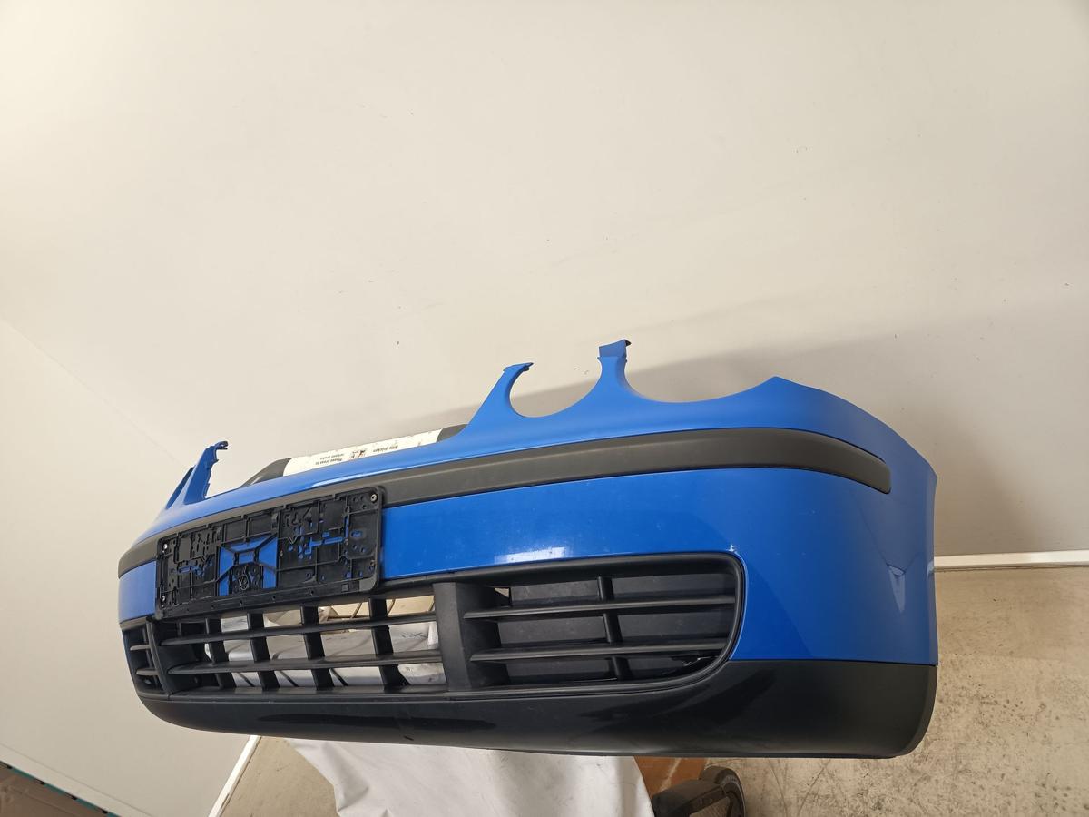 VW Polo 9N1 orig Stoßfänger Stoßstange vorn 1.Generation LA5F Blue Bj 2003
