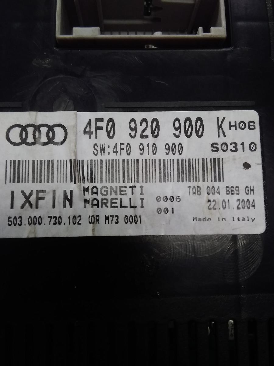 Audi A6 4F original Kombiinstrument Tacho 3.2 FSI 188kw