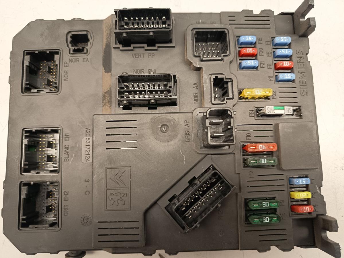 Peugeot 206+ original Steuerger&auml;t Bordnetz BSI 9657999780 Bj 2012