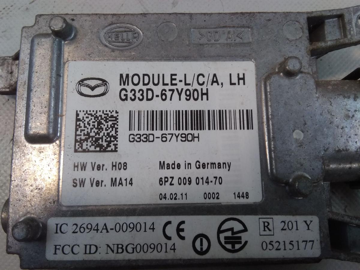 Mazda 6 GH orig Radarsensor Spurwechselassistent hinten links G33D67Y90H BJ2012