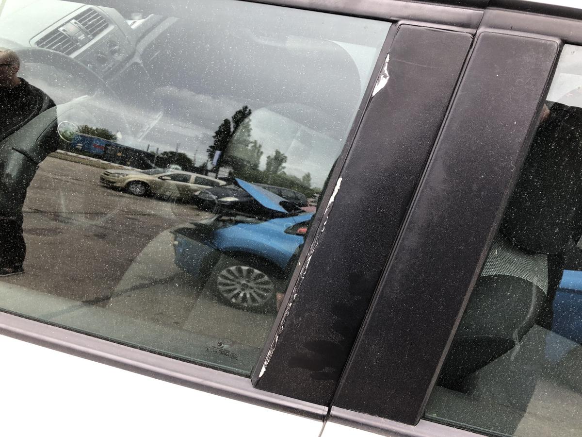 Skoda Fabia 2 5J Tür vorn links Fahrertür im Rohbau LF9E Candyweiss 06 bis 14