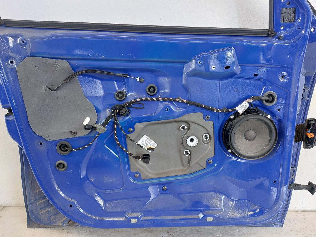 Skoda Fabia 2 Typ 5J T&uuml;r vorn links Fahrert&uuml;r LF5K Dynamic Blue