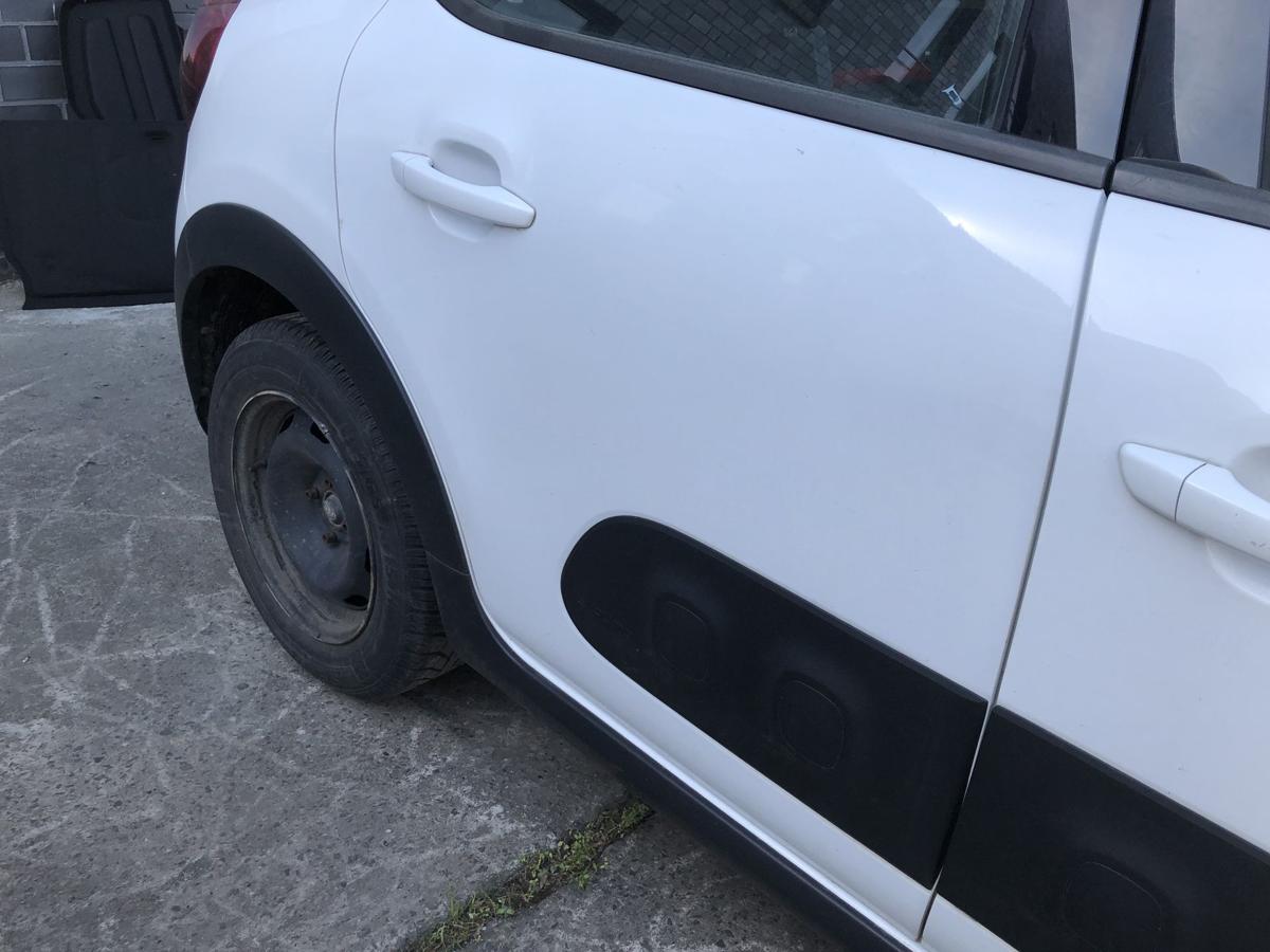 Citroen C3 III SX ab17 Tür hinten rechts Fondtür im Rohbau EWP weiss Hecktür
