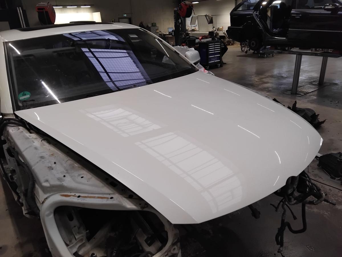 VW Phaeton GP3 GB4 original Motorhaube Deckel vorn Campanellaweiss LR9A BJ2011