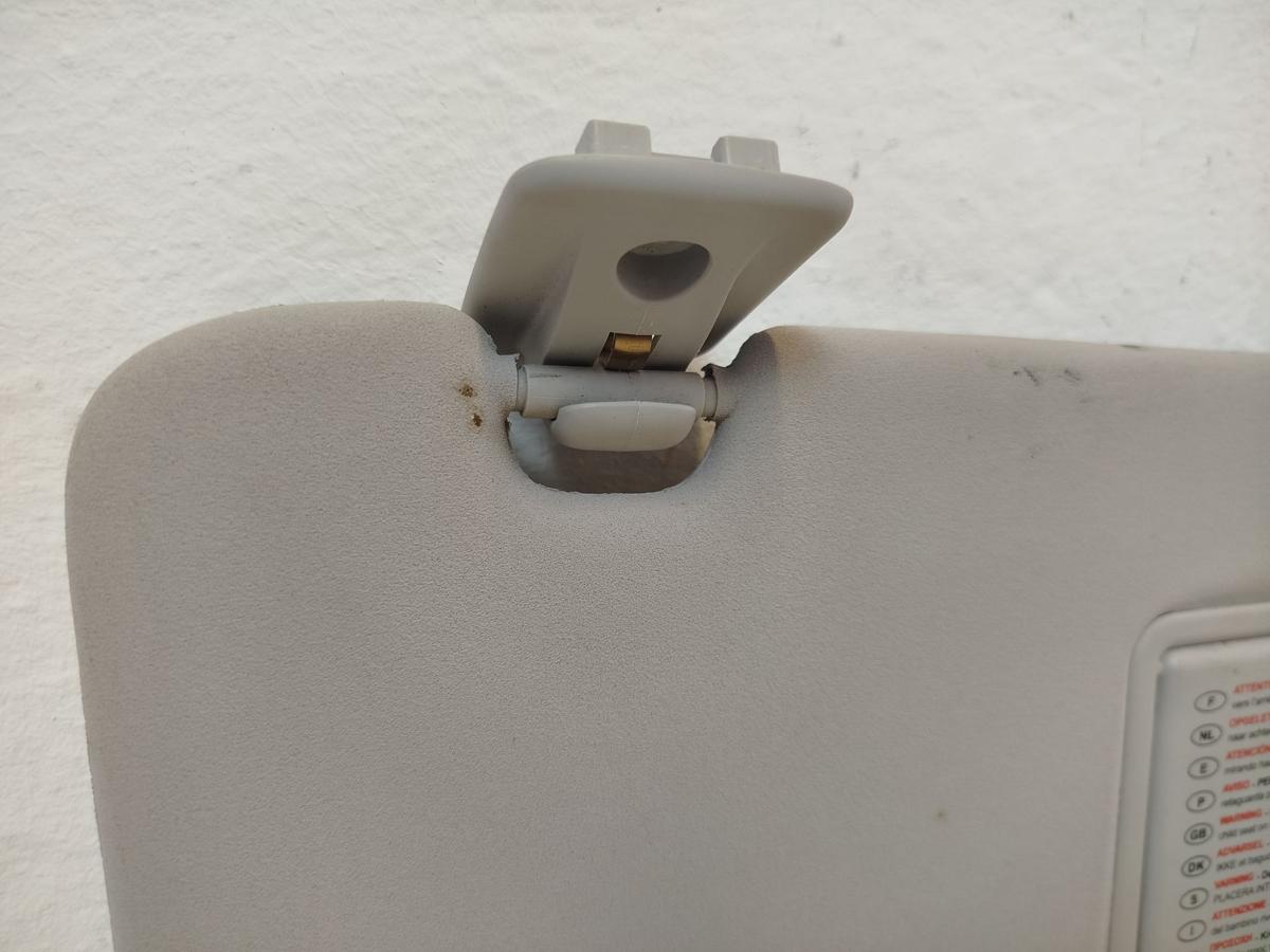 Peugeot 3008 I Typ 0U Sonnenblende vorn rechts mit Spiegel Beifahrerseite