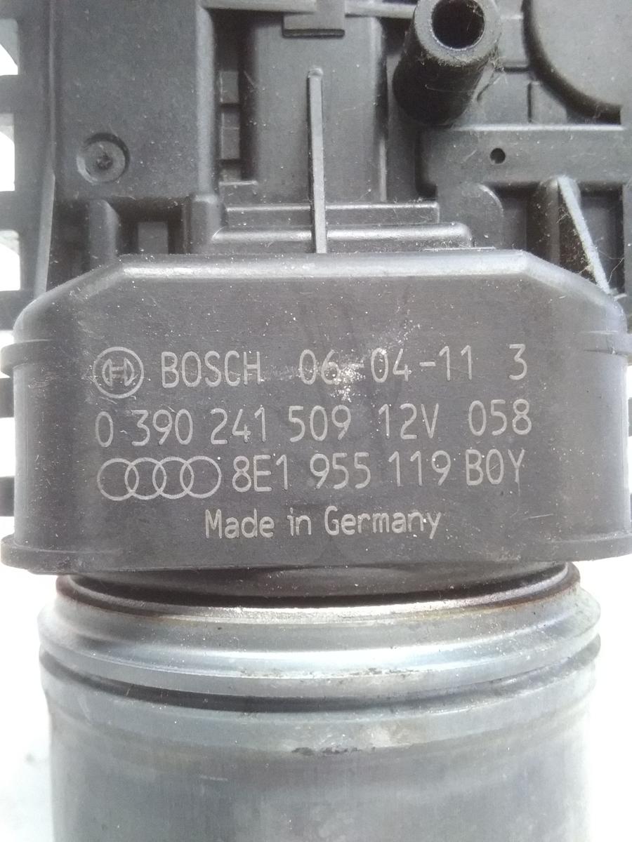 Audi A4 Cabrio 8H original Wischermotor vorn 8E1955119 Bosch Bj2004