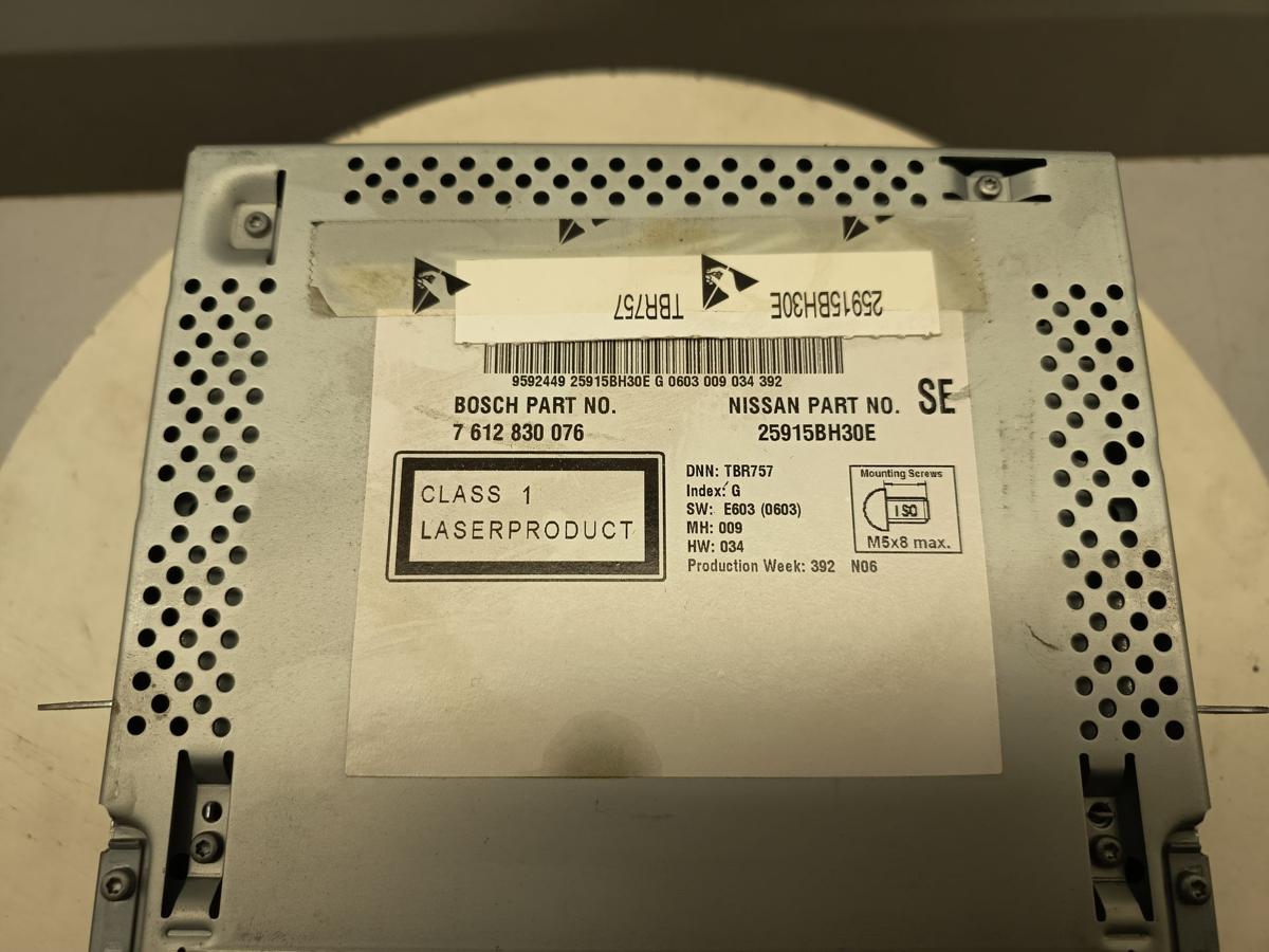 Nissan Qashqai original Radio Navigationssystem 25915BH30E Baujahr 2013