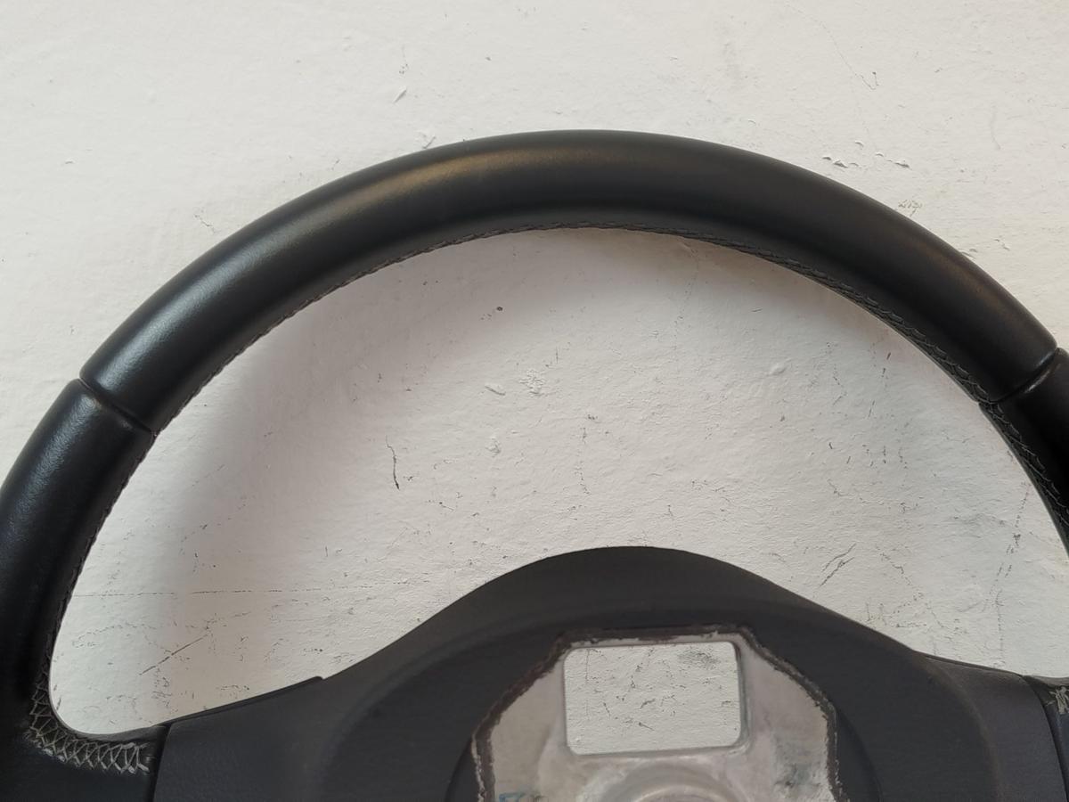VW Polo 6R Lederlenkrad Lenkrad Leder 3-Speichen ohne Multifunktion OEM