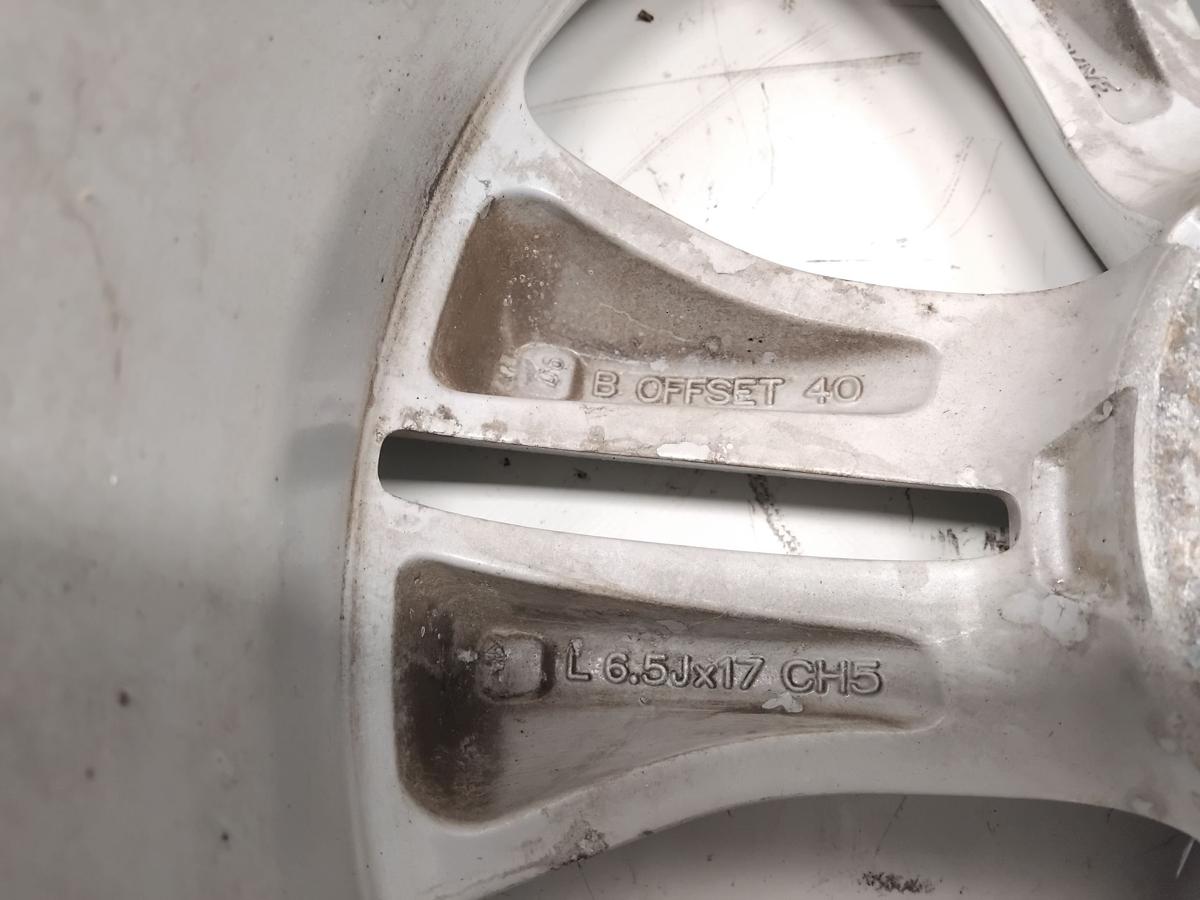 Nissan Qashqai J10 original Alufelge 6.5x17CH5 ET40 40300BR07A Bj.2011