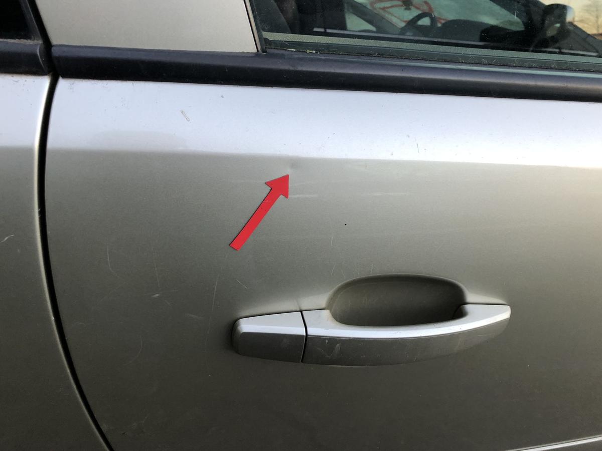 Opel Corsa D T&uuml;r vorn rechts Beifahrert&uuml;r Rohbau AAU Lancelot Perleffekt 3 t&uuml;rer