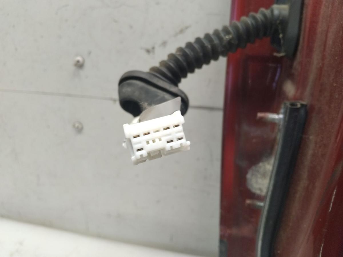 Nissan Qashqai J10 T&uuml;r hinten rechts weinrotmetallic NAJ Bj.2011