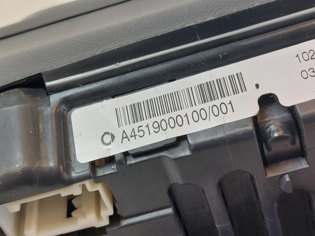 Smart 451 fortwo Kombiinstrument Tacho Motorsteuergerät Technikpaket Schlüssel