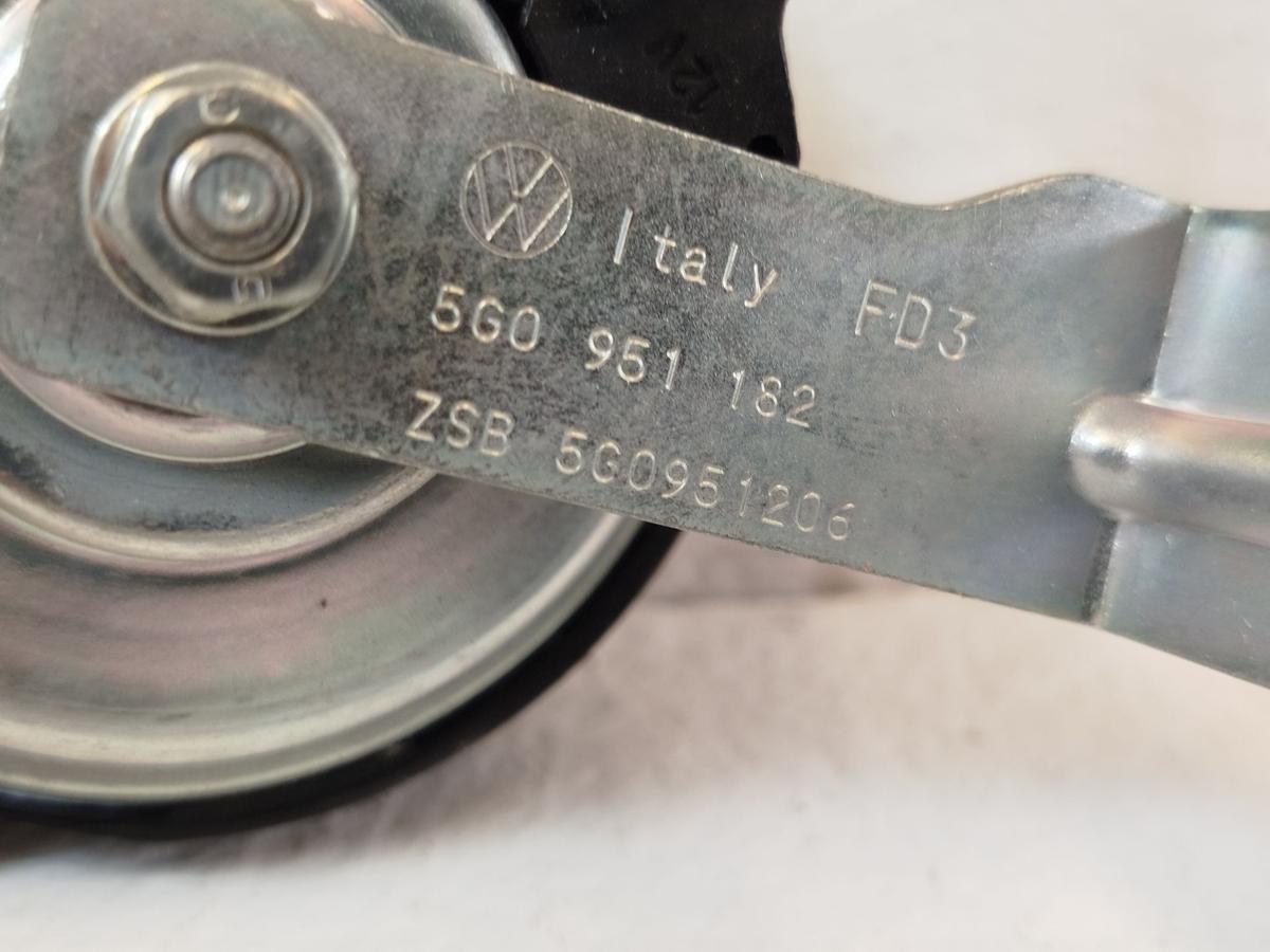 VW Golf VII 7 5G Satz Signalhorn Hupen Fanfaren Hochton Tiefton linke rechts
