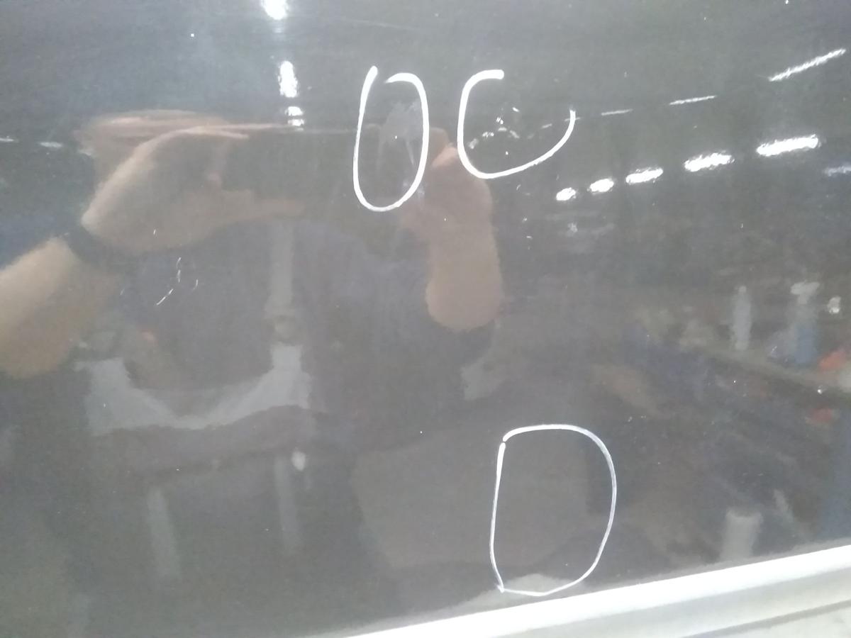 Ford Focus 2 DA3 original T&uuml;r vorn rechts Beifahrert&uuml;r 3-T&uuml;rer Marineblau BJ2005