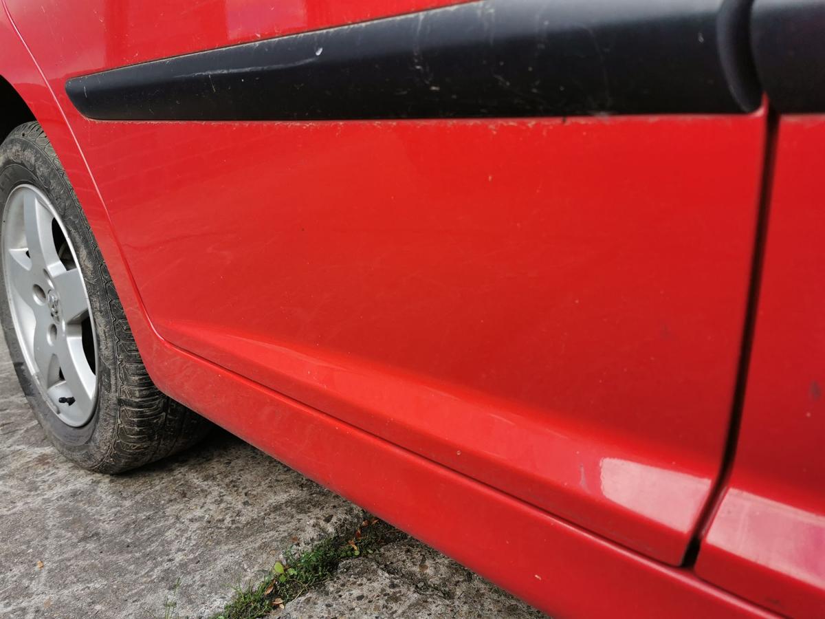 Peugeot 207 SW WE Tür Autotür Fondtür hinten rechts Rohbautür KKN Rouge Aden