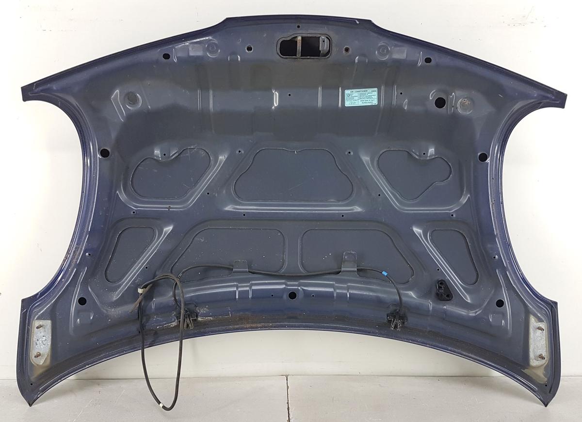 Nissan Micra K12 Motorhaube Frontklappe in BW6 Dark Blue Perl Bj2003