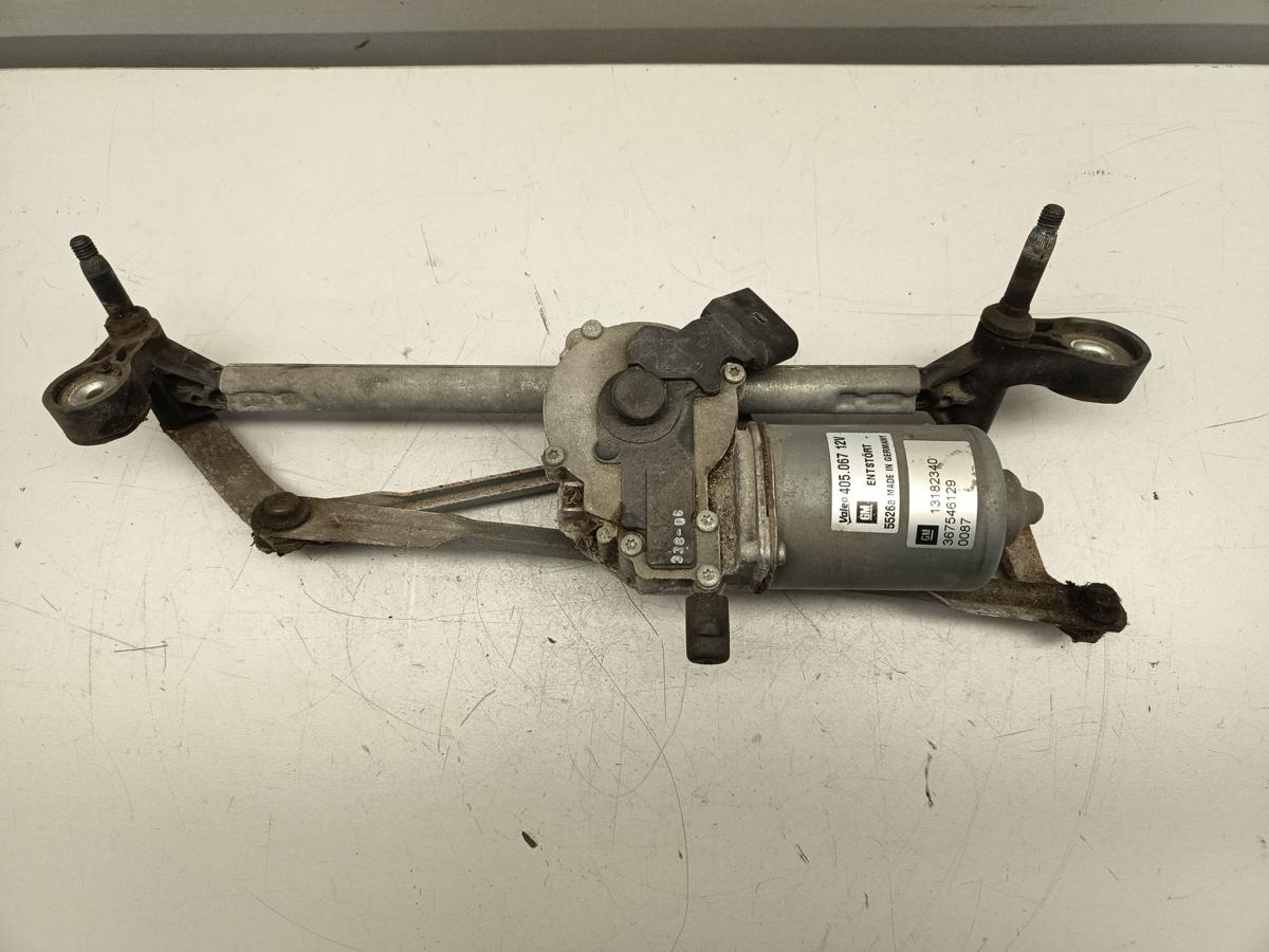 Opel Corsa D original Wischermotor vorne mit Gest&auml;nge Baujahr 2007