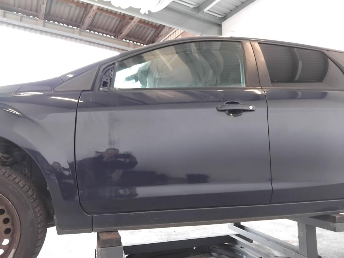 Ford Focus 2 DA3 T&uuml;r vorn links Fahrert&uuml;r Blazerblau Facelift 5-t&uuml;rig BJ2010