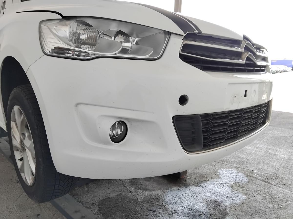 Citroen C-Elysee original Stossf&auml;nger Sto&szlig;stange vorn EWP weiss banquise BJ2015